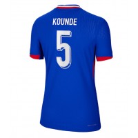 Fotbalové Dres Francie Jules Kounde #5 Dámské Domácí ME 2024 Krátký Rukáv